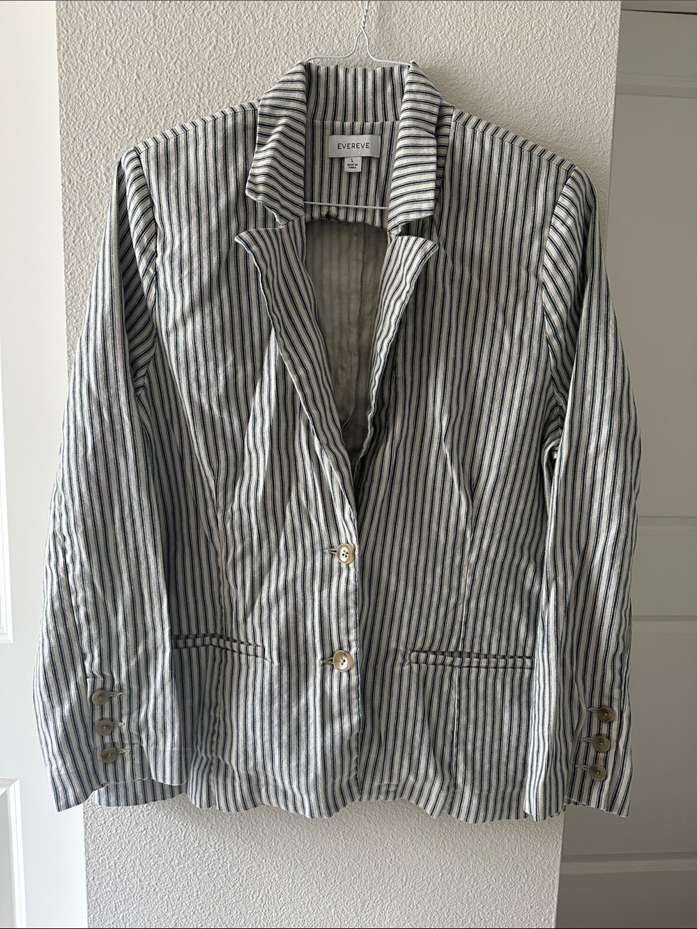 Evereve Linen Blend Blazer